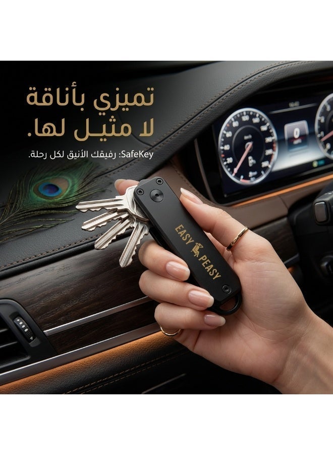 Easy Peasy SafeKey Smart Tracker and Key Organizer compatible with Apple Find My, Bluetooth Anti-Lost Locator. - Image 3
