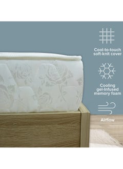 ECONO Orthopedic Medical Mattress For Spine Support Breathable Bed Mattress For Pressure Relief Durable And Hypoallergenic Medium Firm 2-year Warranty 120×200×20cm  - Image 2