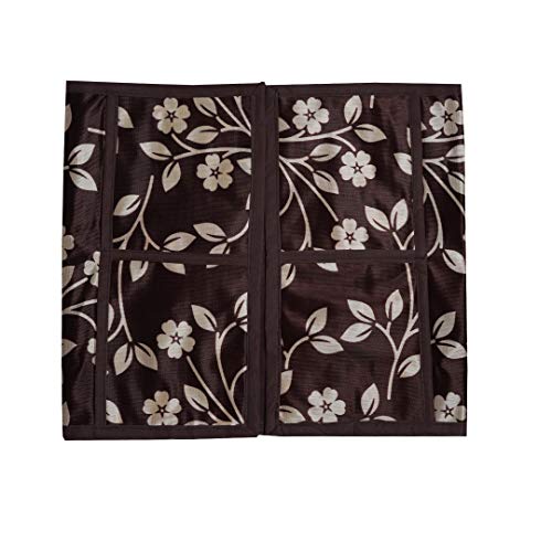 KANUSHI Industries® Fridge Covers/Refrigerator Cover + 1 Pc Microwave/Oven Cover for Top (Color- Brown)(Copy-FRI+Micro-Brown-Raj) - Image 4
