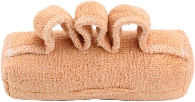 klarako Fingers Separation Pad Hand Grip Finger Seperator Anti-Bedsore Elder Finger Caring Accessory(Brown) - Image 2