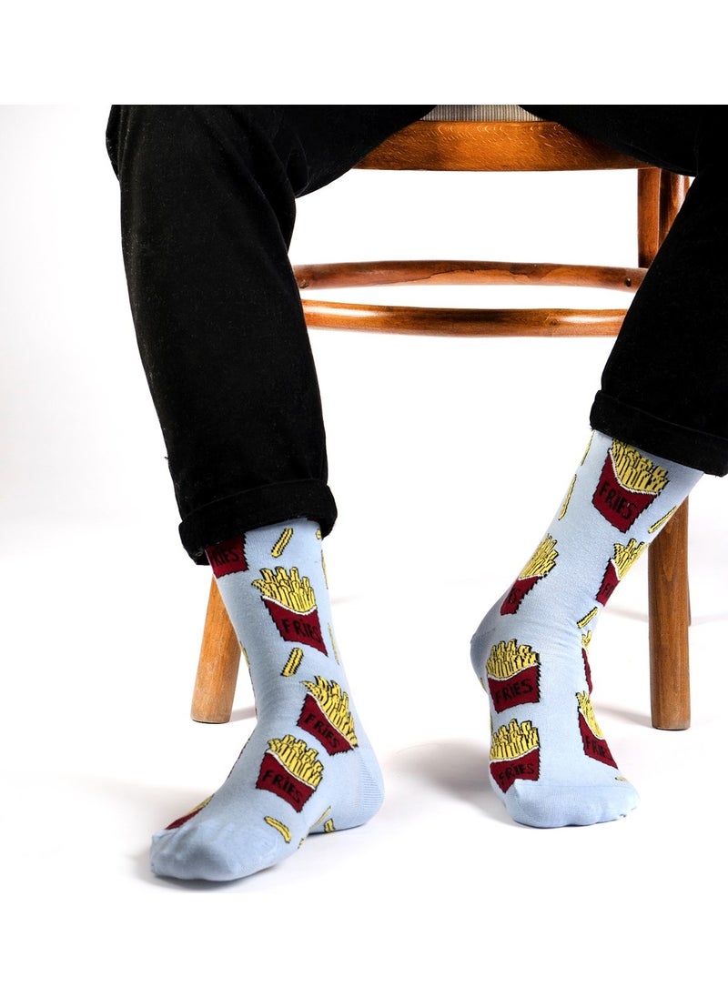 Fries Patterned Socks - pzsku/ZA5E757EE5E299E6EE3FEZ/45/_/1725613256/1ff909c2-7c10-4965-af1a-31c08178606f