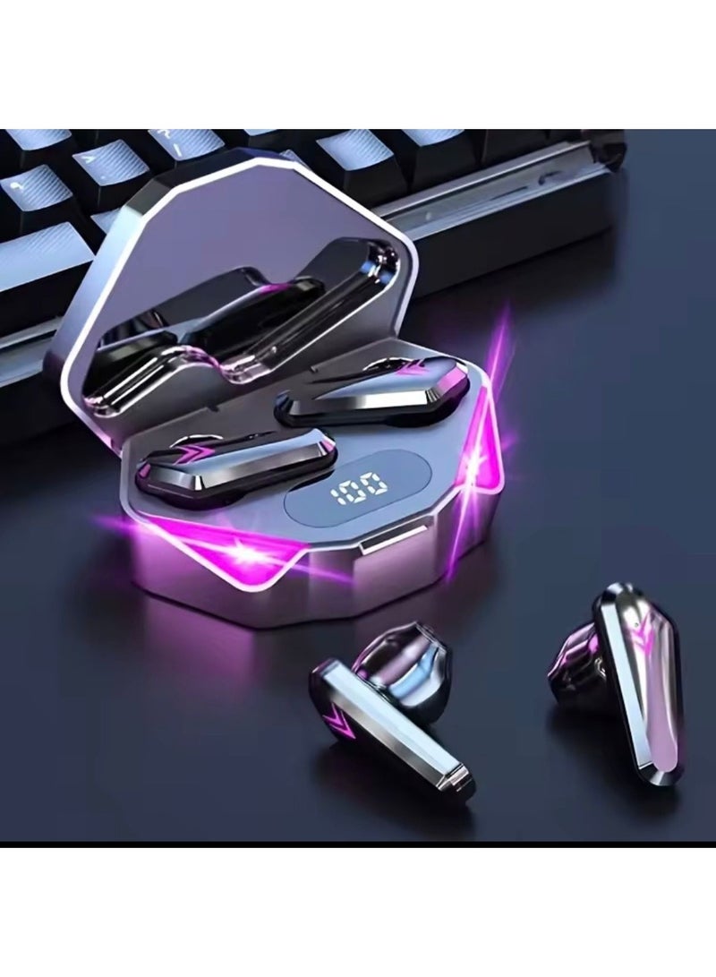 X15 TWS سماعة بلوتوث لاسلكية LED عرض سماعات أذن للألعاب مع ميكروفون سماعات رأس لاسلكية إلغاء الضوضاء سماعات بلوتوث - Image 1