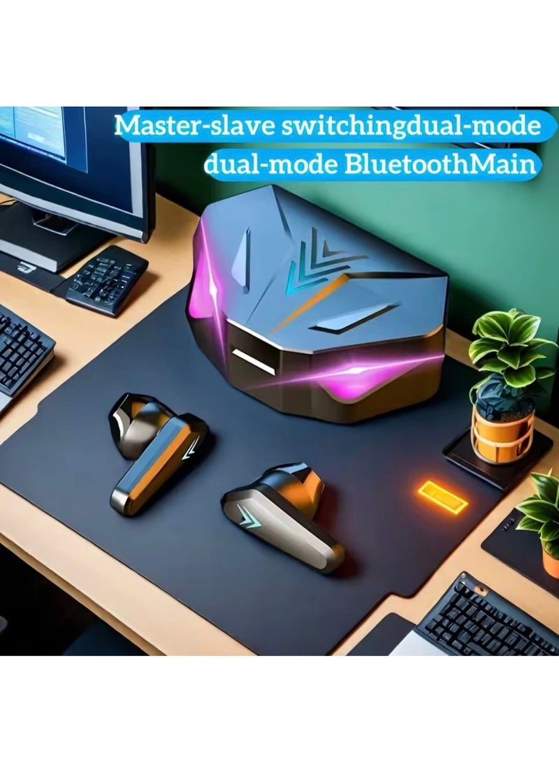 X15 TWS سماعة بلوتوث لاسلكية LED عرض سماعات أذن للألعاب مع ميكروفون سماعات رأس لاسلكية إلغاء الضوضاء سماعات بلوتوث - Image 2