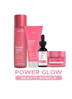 LUXE ORGANIX Power glow beauty bundle 