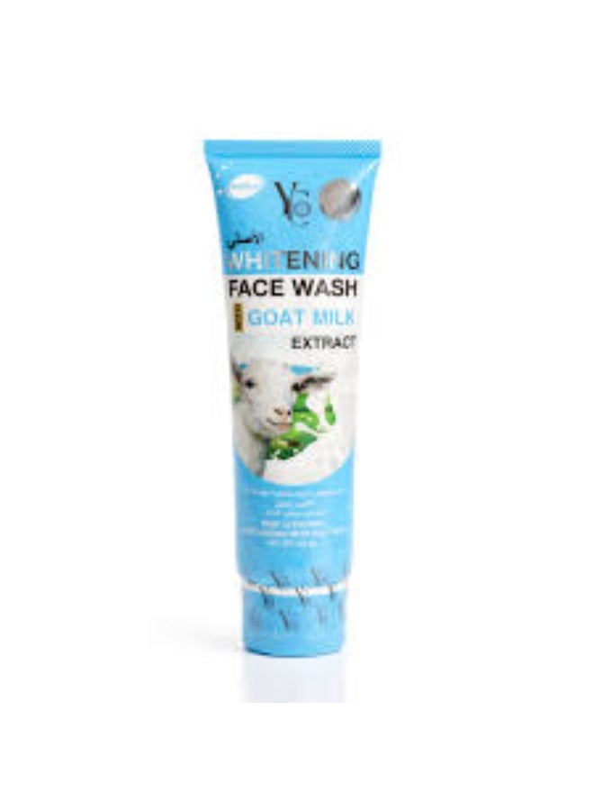 YC Whitening Face Wash with Goat Milk Extract-100ml - Image 1