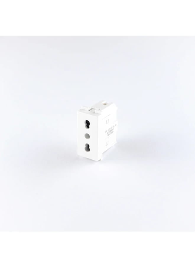 16 Amp Grounded Plug - White - Image 2
