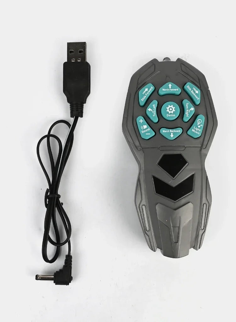 Wireless Controlled Robot Toy with Lights and Sounds Multi Color - Image 2