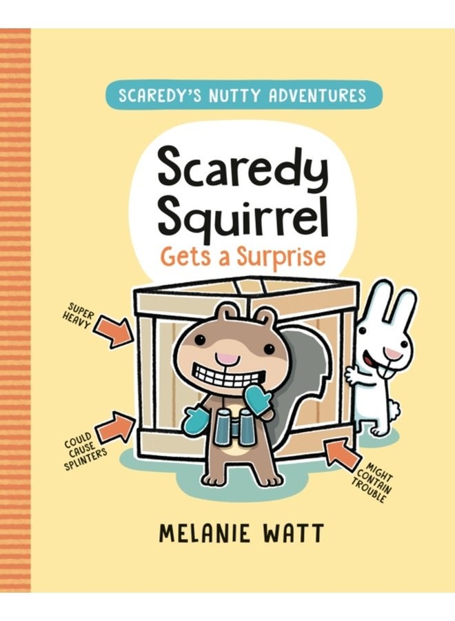 Scaredy Squirrel Gets A Surprise - Hardback