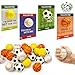 Wondrus Stress Ball Valentines Day Cards Gifts for Kids Classroom 24 Pack Mini Foam Sports Toys with Exchange Cards for Boys School Valentines Goodie Bag Stuffer Class Treats Prizes for Preschool Toddlers - Image 2