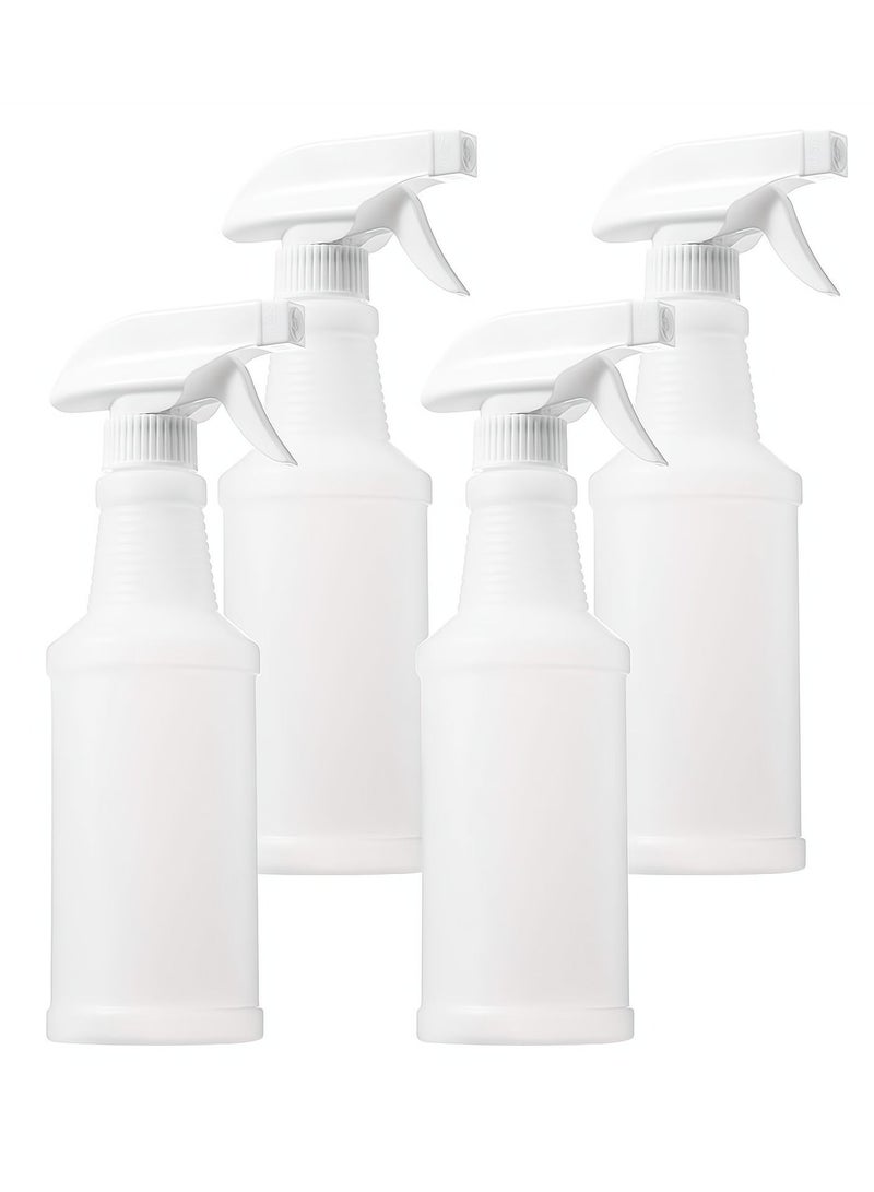Y&D Spray Bottles, 4 Pack 16 Oz Empty Bottles for Cleaning Solutions, Plastic Cleaning, Heavy Duty, with Sprayers  - Image 1