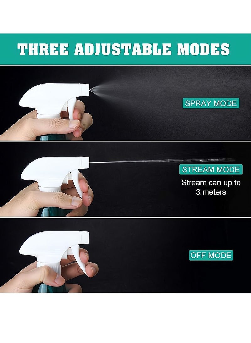 Y&D Spray Bottles, 4 Pack 16 Oz Empty Bottles for Cleaning Solutions, Plastic Cleaning, Heavy Duty, with Sprayers  - Image 3