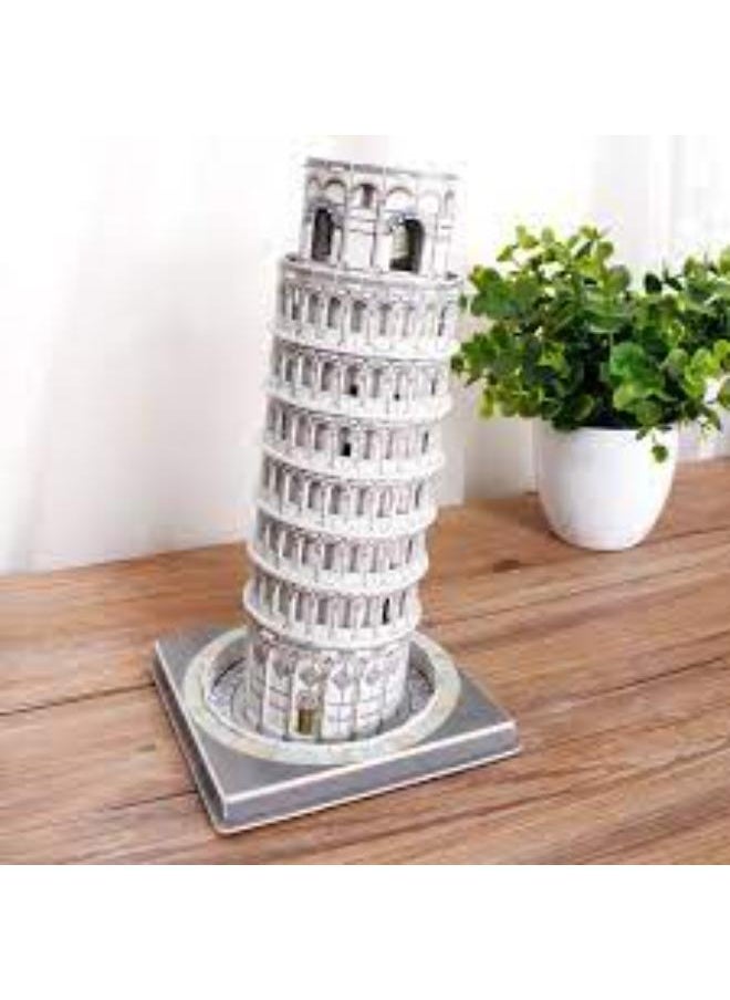 CubicFun Leaning Tower of Pisa (27 pcs)Size: 25.1 CM * 14.3 cm * 14.2cm  - Image 2