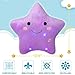 DearSun 13Creative Twinkle Star Colorful Night Light Plush Pillows Light up Night Stuffed Toys Perfect for Birthday Christmas Holiday Valentines Purple - Image 4