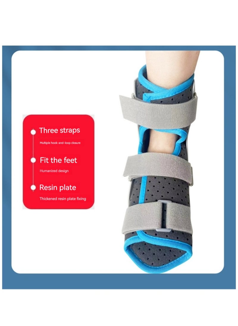 M MIAOYAN Postoperative rehabilitation fixation ankle fracture rehabilitation protective equipment, toe ligament strain fixation shoe support bracket, left  - Image 3