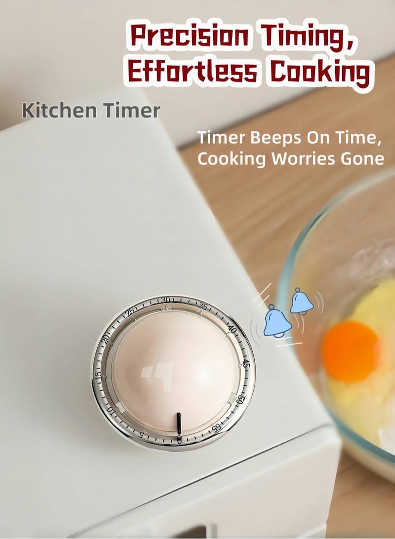 طيب نور مؤقت مطبخ على شكل كوكب - مؤقت الطهي العد التنازلي - مغناطيسي لتوفير المساحة - مؤقت مطبخ ميكانيكي - Image 2