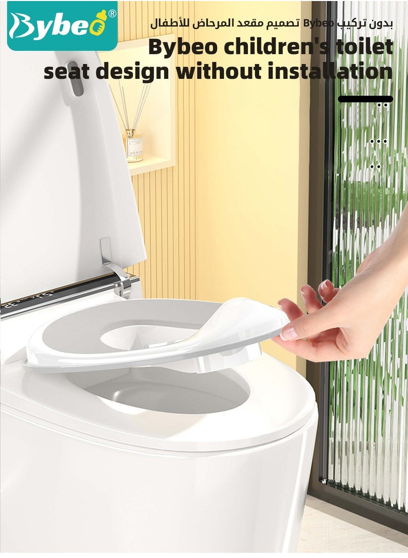 Bybeo Baby Potty Seat, Kids Training Toilet Chair, Portable Baby Potty Training Seat with Non-Slip Base and Splash Guard, for Boys and Girls  - Image 2