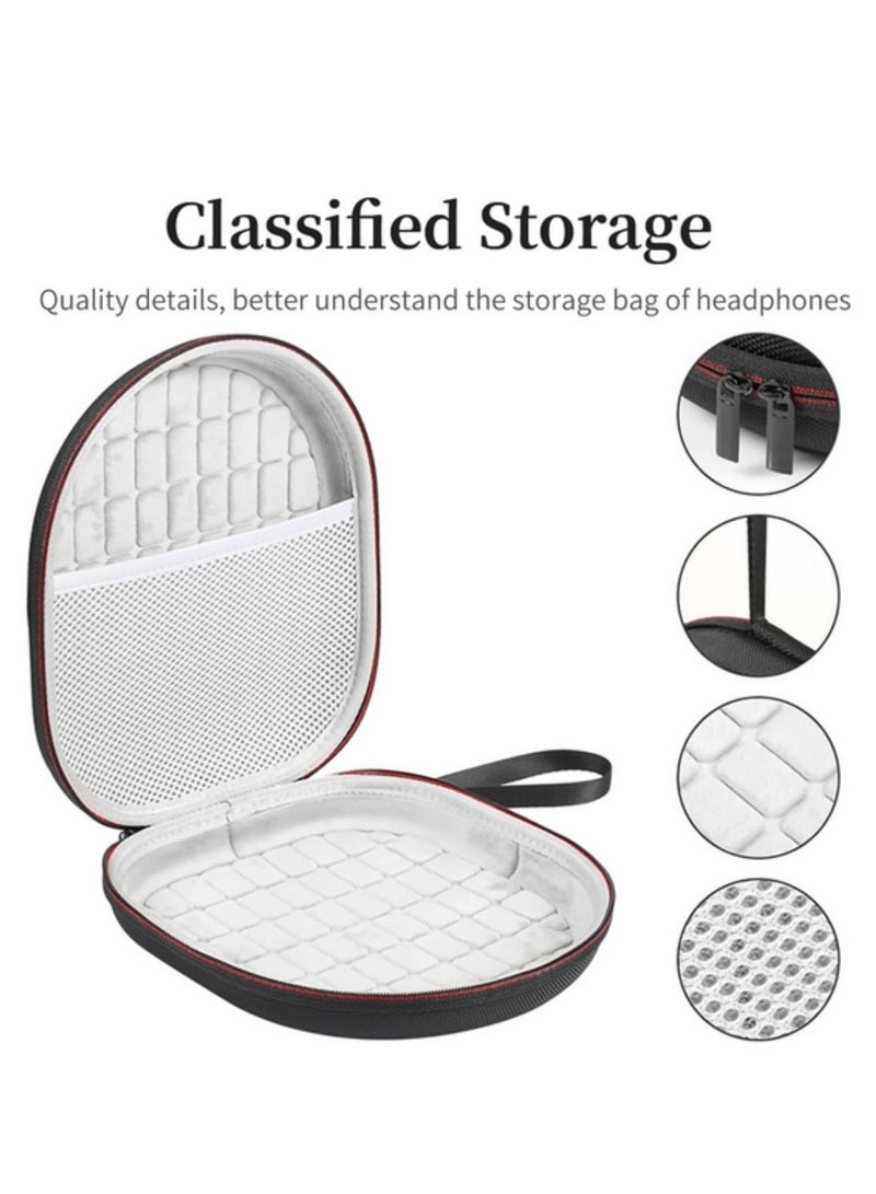 حقيبة تخزين إيفا الصلبة لسماعات إديفير فري برو، صندوق حماية لسماعات إديفير W820NB، حقيبة سفر مقاومة للصدمات خفيفة الوزن ومتينة لتخزين ملحقات السفر - Image 2