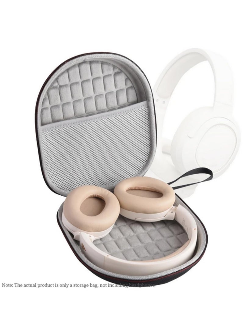 حقيبة تخزين إيفا الصلبة لسماعات إديفير فري برو، صندوق حماية لسماعات إديفير W820NB، حقيبة سفر مقاومة للصدمات خفيفة الوزن ومتينة لتخزين ملحقات السفر - Image 3