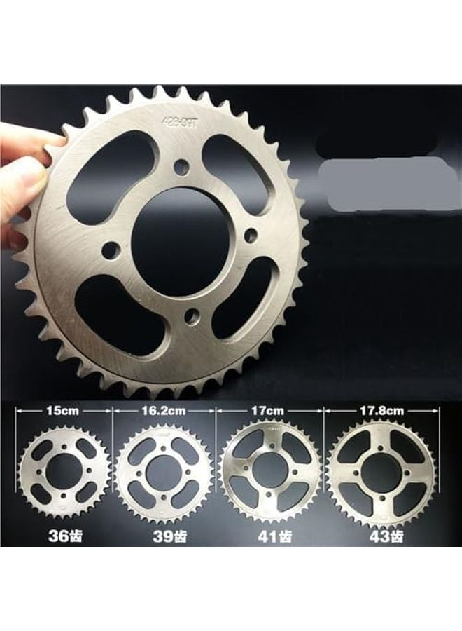 Motorcycle Rear Sprocket 38T 428 Chain Fit For GS125 HJ125 Steel 58mm - Image 3