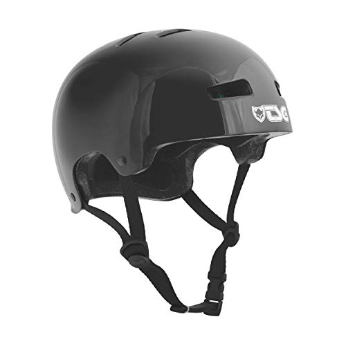 TSG Evolution Bike & Skate Helmet w/Snug Fit | for Cycling, BMX, Skateboarding, Rollerblading, Roller Derby, E-Boarding, E-Skating, Longboarding, Park Skating, Urban - Image 1