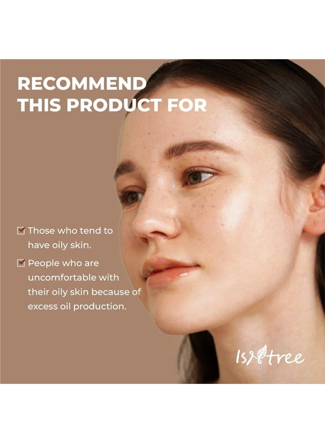 IsNtree مستحلب الشاي الأخضر المنعش من ISNTREE 120 مل 4.05 أونصة سائلة | مستخلص الشاي الأخضر من جيجو | يوازن بين الزيوت والرطوبة | ملمس خفيف - Image 5