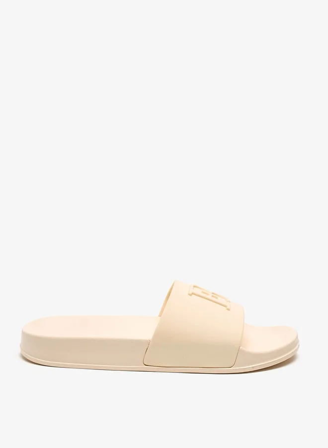 Flora Bella By Shoexpress Textured Slides