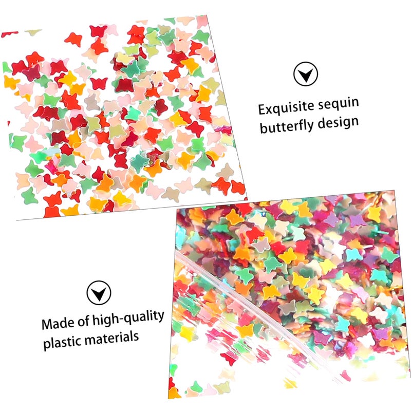 1600 Pcs Sequin Confetti Butterfly Sprinkles for Wedding Party Bridal Shower Birthday Celebration - Image 3
