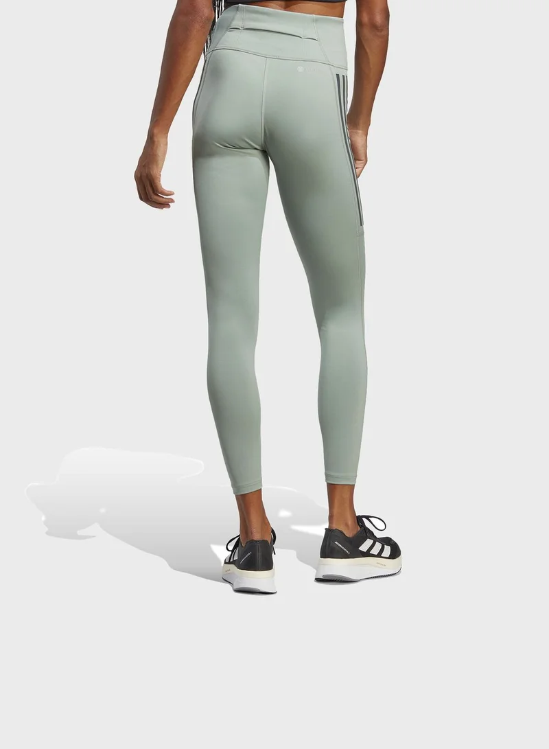 Adidas DailyRun 3-Stripes 7/8 Leggings