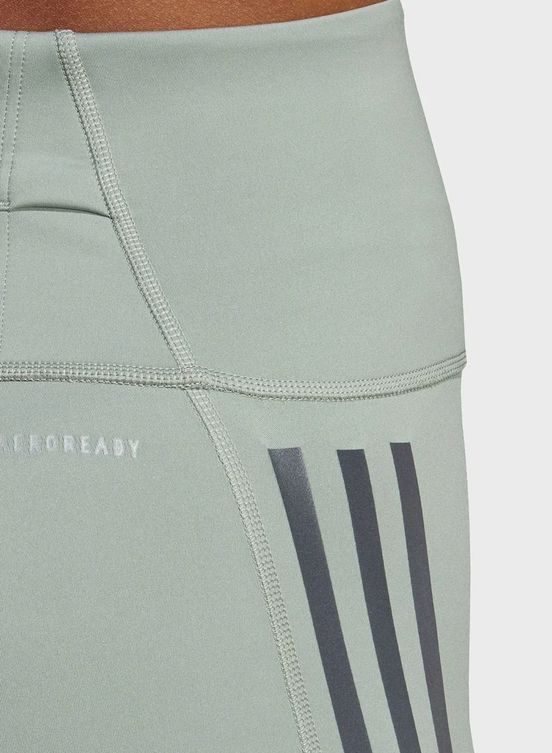 Adidas DailyRun 3-Stripes 7/8 Leggings