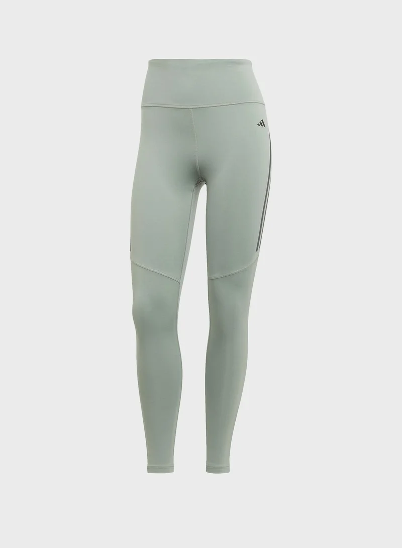 Adidas DailyRun 3-Stripes 7/8 Leggings