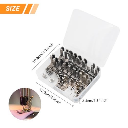 Elecbee Sewing Presser Foot Set 25Pcs, Sewing Machine Presser Feet Kit Accessories for JUKI DDL-5550 8500 8700 9000 Industrial Professional Domestic Sewing Machine - Image 5