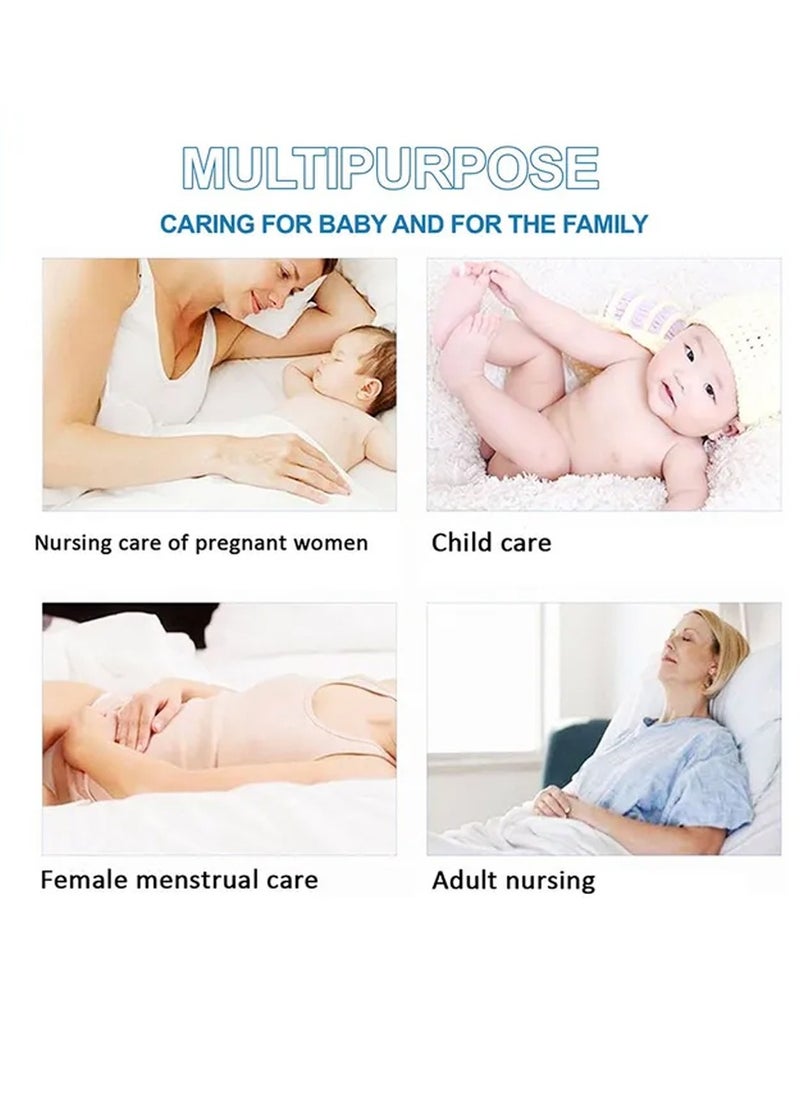 A TO Z A to Z - Disposable Changing Mat size (45cm x 60cm) Large- Premium Quality for Baby Soft Ultra Absorbent Waterproof - Pack of 225-Blue  - Image 4