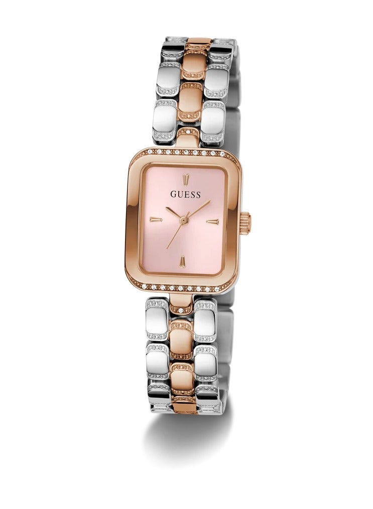 Guess Women’s  2-Tone Rose Gold & Silver Analog Quartz Watch GW0865L5 – 22 mm - Image 5