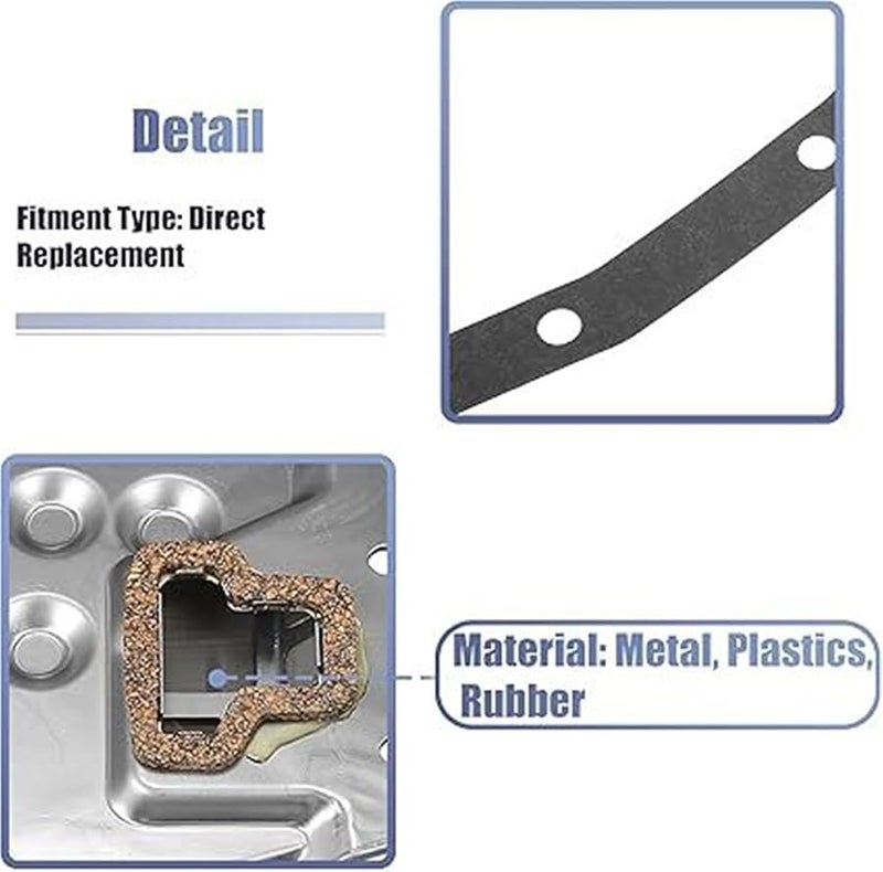 88972067 3533012040 Transmission Filter Oil Pan Gasket Set for Toyota Corolla 2003 2007 - Image 4