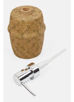 allure Zona Glam Soap Dispenser, Tan  - Image 2