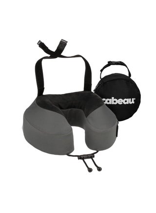 Cabeau Airplane Travel Pillow for Long Flights  Evolution S3  Supportive Memory Foam with Seat Straps to Secure Your Head and Neck and Provides 360 Support Steel Grey - pzsku/ZA5E94D17AB9D73AF3A5BZ/45/1749491498/88f204ee-a6cc-490a-9e7b-981f4df4d7e0