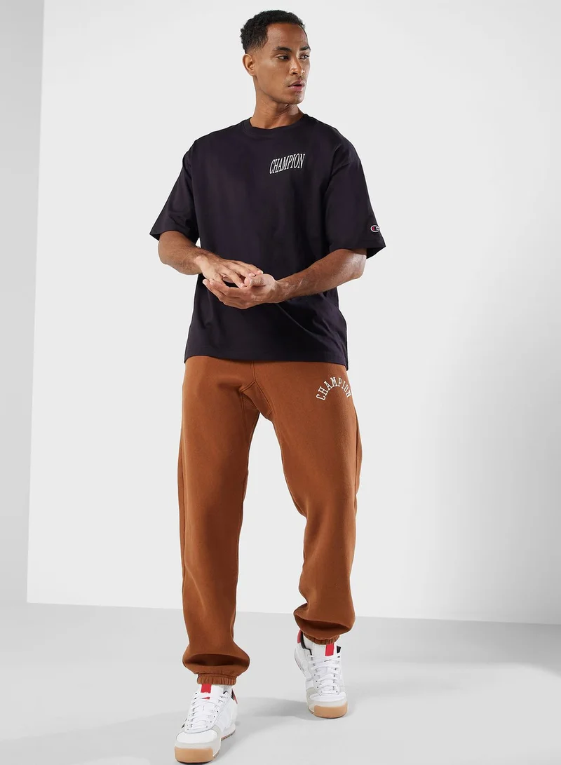 Champion Logo Cuffed Pants
