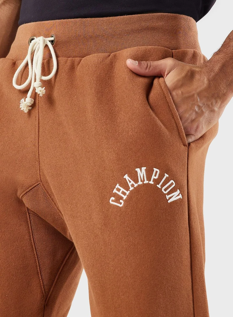 Champion Logo Cuffed Pants
