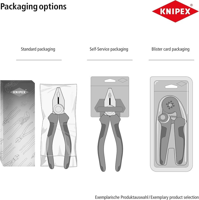 KNIPEX 86 03 400 Pliers Wrench XL - Chrome Plated, Plastic Coated, 400 mm - Image 3