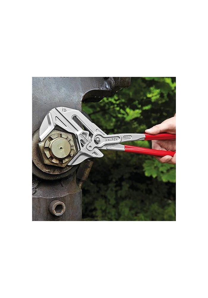 KNIPEX 86 03 400 Pliers Wrench XL - Chrome Plated, Plastic Coated, 400 mm - Image 4