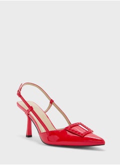 Truffle Stud Trim Sling Back Pump  - Image 2