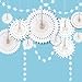Decor365 Winter Wonderland Snowflake Party Decorations Hanging Paper Paper Fan Snowflakes Guirnaldas Decoracin paraFrozen BirthdayBaby ShowerWedding Party Supplies - Image 3