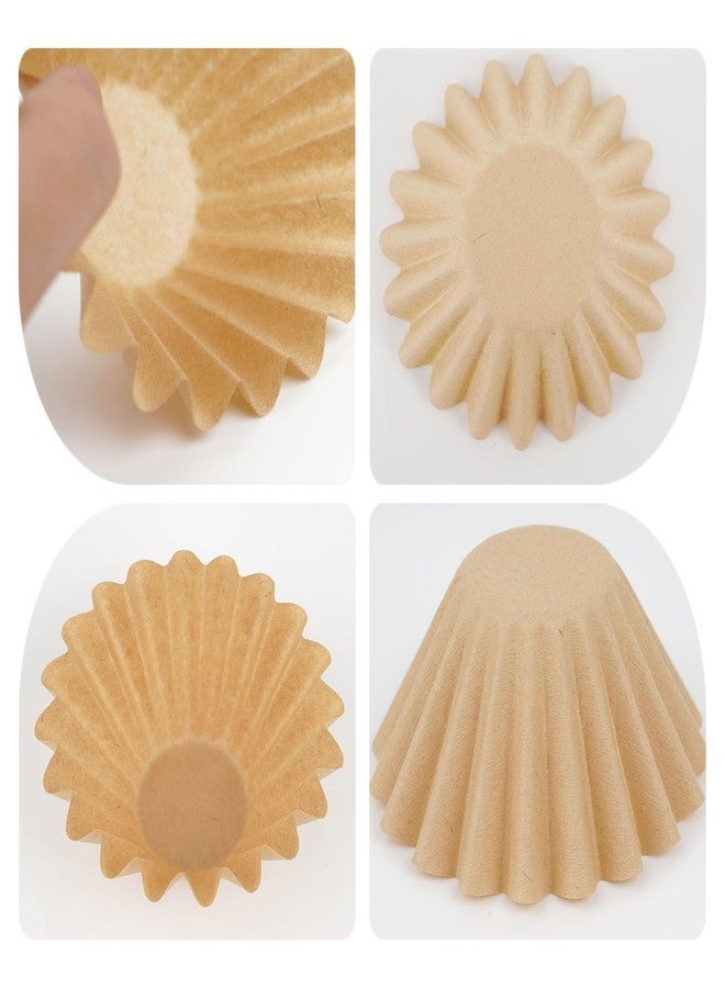 OGNWFUNK 200 Count Coffee Filter Paper Compatible with Kalita Wave Dripper 155 Series – Unbleached Disposable Filters for 1–2 Cup Pour Over, Clean Single-Serve Brewing at Home or Office - Image 3