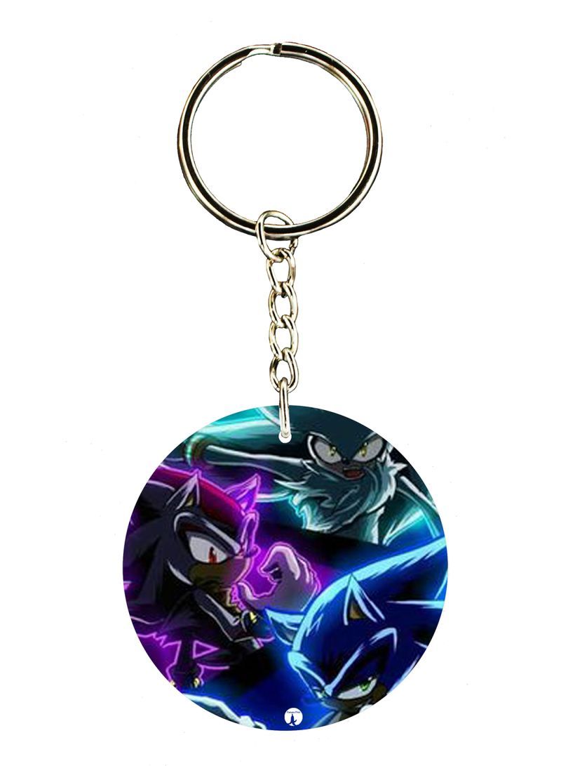 RKN Sonic Printed Keychain