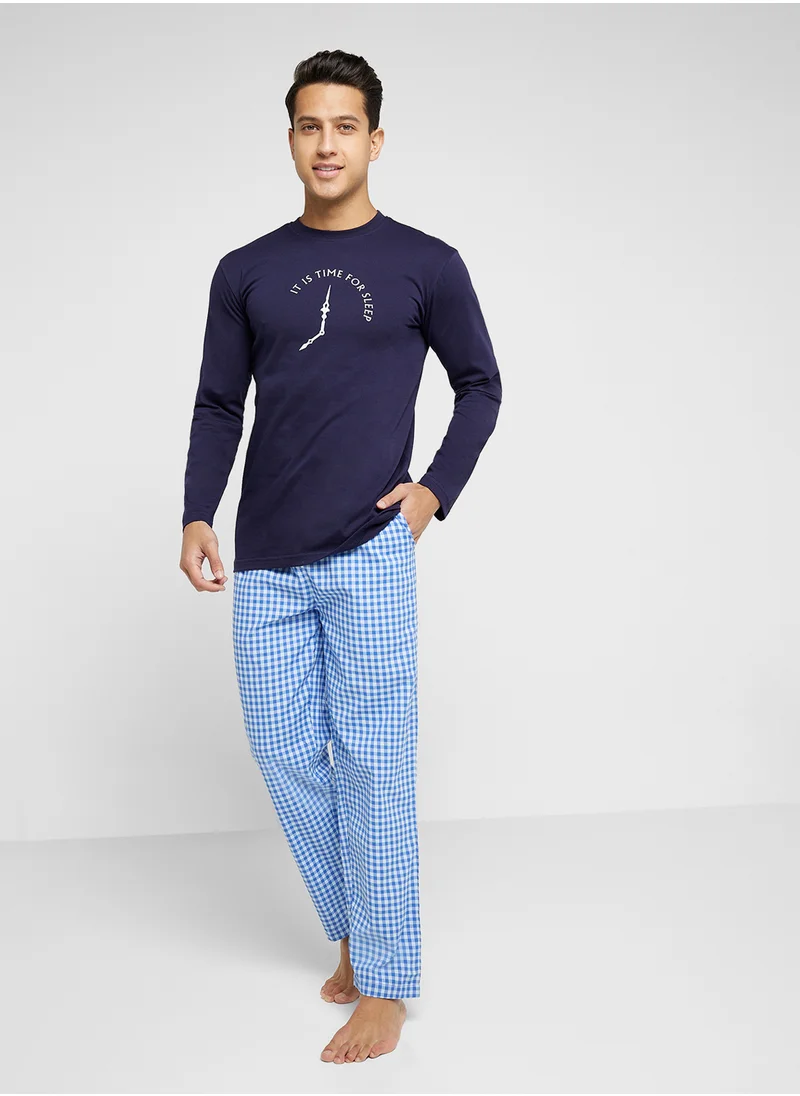 Seventy Five Nightwear T-Shirt & Pants Sets