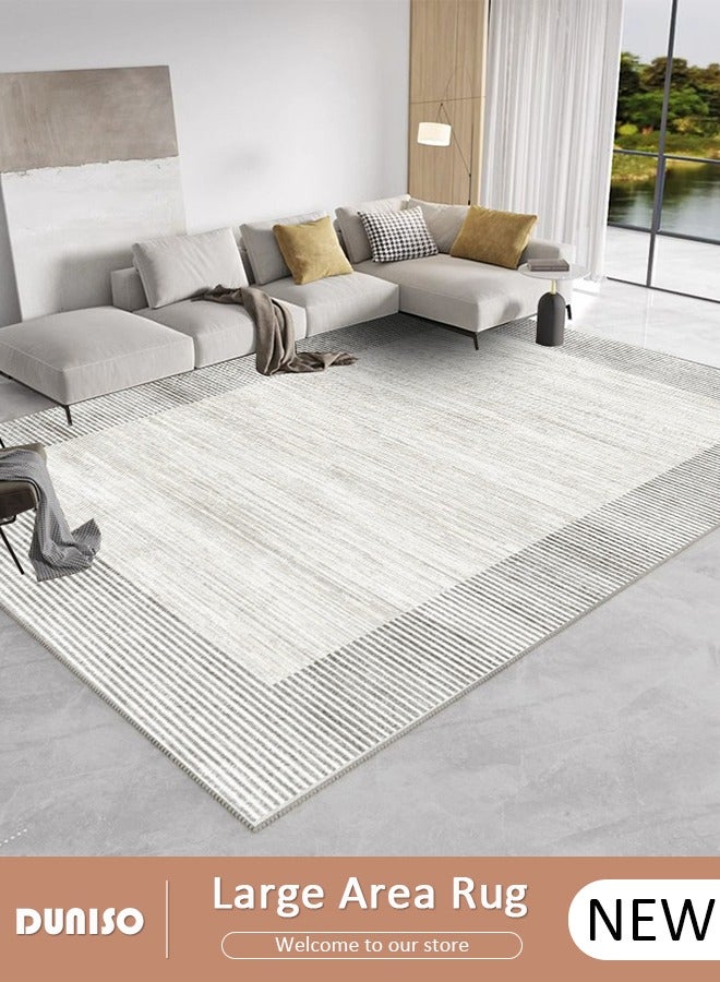 DUNISO Non Slip Modern Large Area Rug, Washable Living Room Rugs, Soft Handfeel Stain Resistant Carpet, Bedroom Beautiful Print Area Rugs, Comfortable Rectangular Rugs for Coffee Table Sofa Blanket Indoor Kids Home Decorative Floor Mat - Image 1
