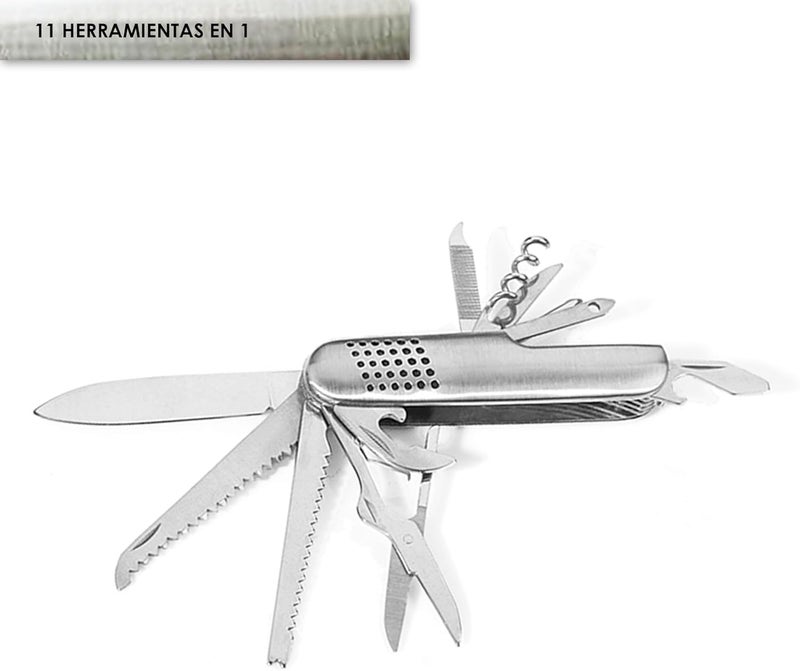 5-in-1 Stainless Steel Pocket Knife – Compact Multi-Function Tool with Screwdriver, Bottle Opener, Can Opener & File – Durable, Lightweight, Ideal for Camping, Survival, Everyday Carry - Image 5