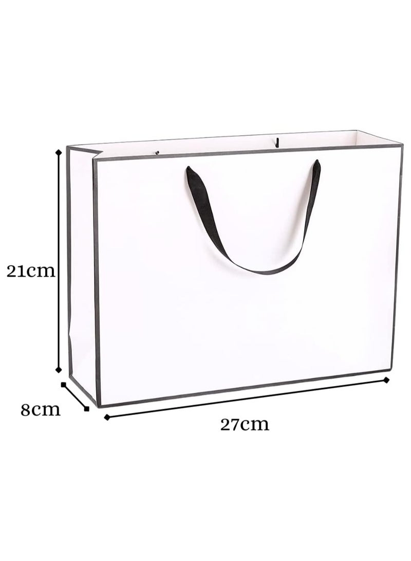 DELGREEN 10 Pieces Party Favor Bags,Shopping Bag,Party Bags For Kids, supplies Snack candy Gift Bag Food Bags,Bags For Birthday Wedding Celebrations Party Favors 27*21*8cm - Image 2
