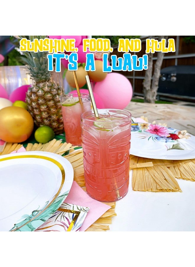 Fun Express Bulk Clear Tiki Totem Plastic Cups, 24 Piece - Image 5