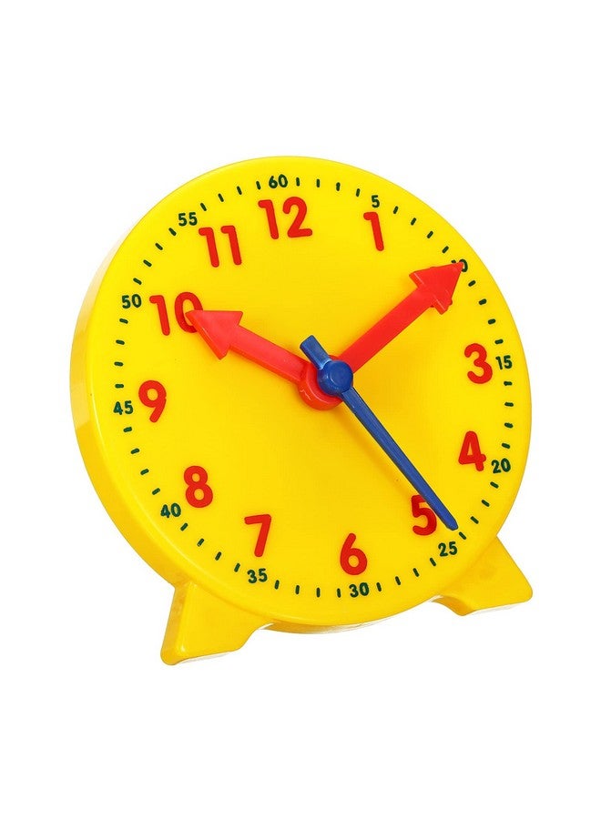 PATIKIL 4 Inch Teaching Clock, Learn Clock Learning Tell Time Analog ...